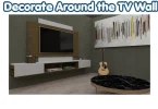 Decorate Around the TV Wall