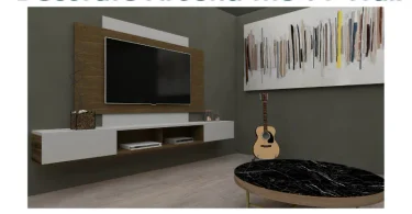 Decorate Around the TV Wall