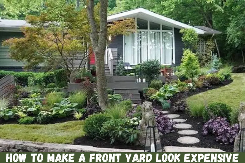 how to make a front yard look expensive