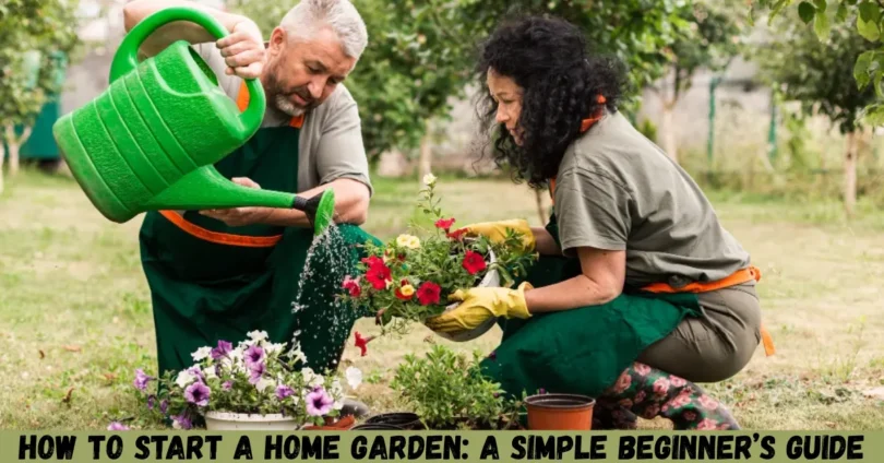 how to start a home garden: a simple beginner’s guide
