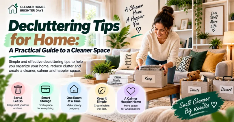 decluttering