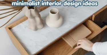 minimalist interior design ideas