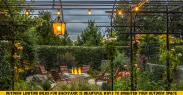 outdoor lighting ideas for backyard: 15 beautiful ways to brighten your outdoor space