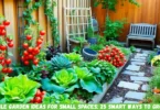 vegetable garden ideas for small spaces: 25 smart ways to grow more