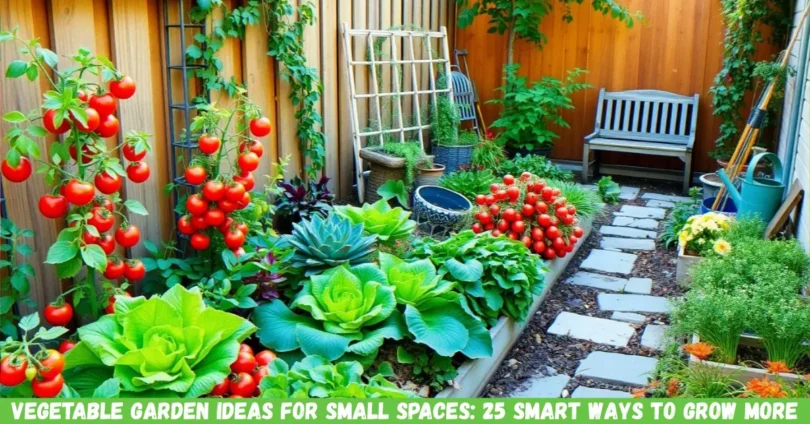 vegetable garden ideas for small spaces: 25 smart ways to grow more