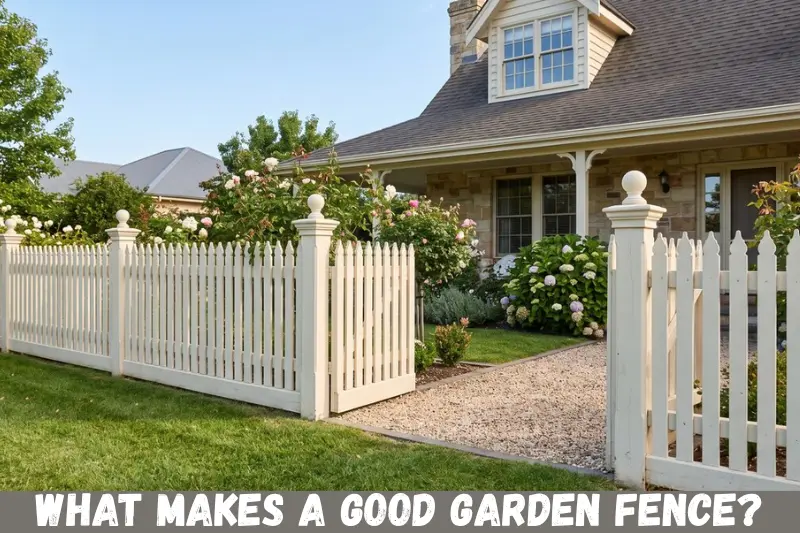 what makes a good garden fence?